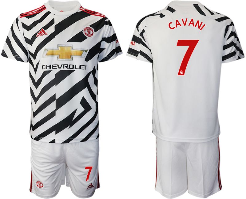 Men 2020-2021 club Manchester united away #7 white Soccer Jerseys1->manchester united jersey->Soccer Club Jersey